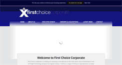 Desktop Screenshot of firstchoicecorporate.co.uk