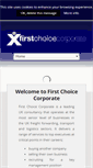 Mobile Screenshot of firstchoicecorporate.co.uk